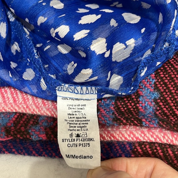 Karlie Royal Blue with Shimmer Blouse - Picture 10 of 10